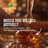 HERBALICIOUS Licorice Root Extract liquid with dosage dropper