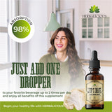 HERBALICIOUS Lion’s Mane Tincture bottle