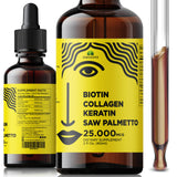 HERBALICIOUS Liquid Collagen Supplement 10,000mcg front view