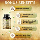 HERBALICIOUS Quinine Herbal Supplement bottle with capsules