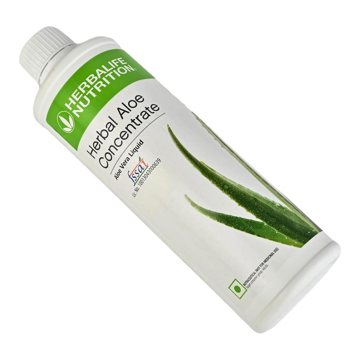 Herbalife Aloe Vera Concentrate 540g bottle side view
