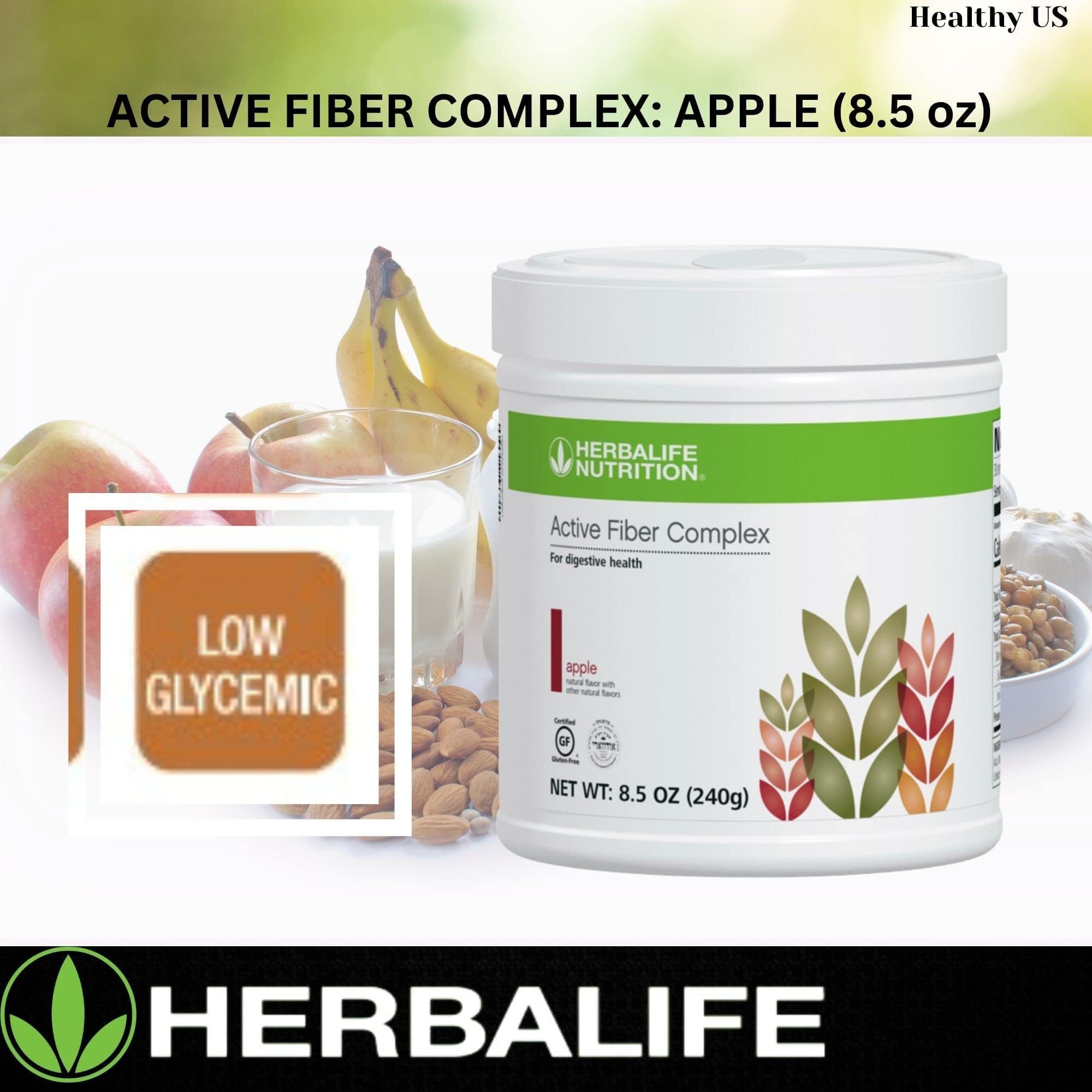Herbalife Dietary Fibres Supplement 290g on a kitchen counter