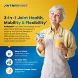 HerballMedick Arthripain Joint Juice drink in a glass