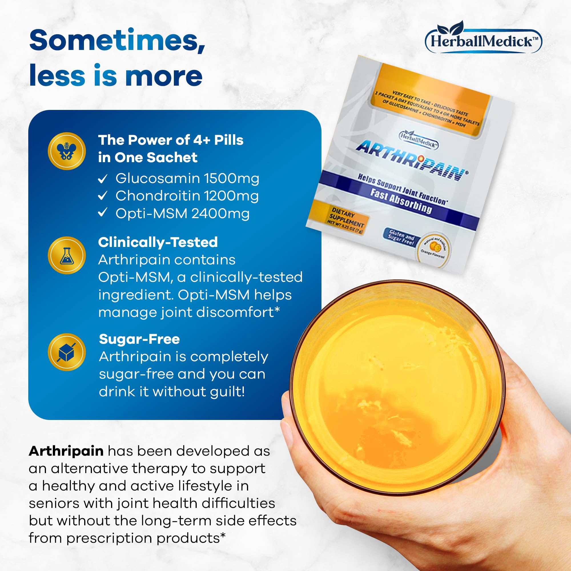 HerballMedick Arthripain Joint Juice ingredients list