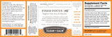 Herbalogic Fixed Focus HD capsules showing the proprietary herbal blend