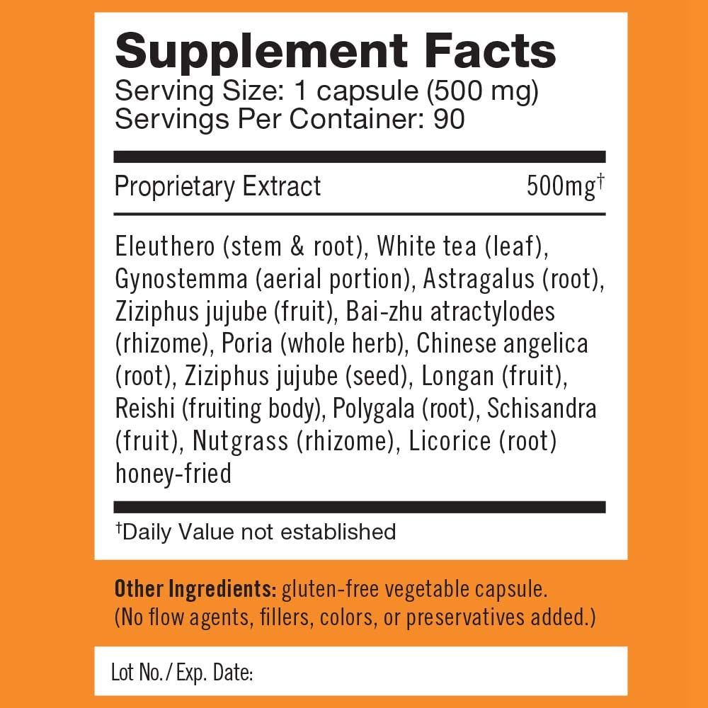 Herbalogic Fixed Focus HD Herb Capsules packaging with 30 count