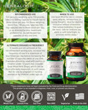 Herbalogic Quiet Mind Herb Capsules in a lifestyle setting