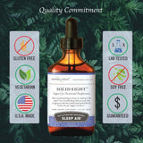 Herbalogic Solid Eight Liquid Herb Drops 2 Fl Oz bottle with ingredients