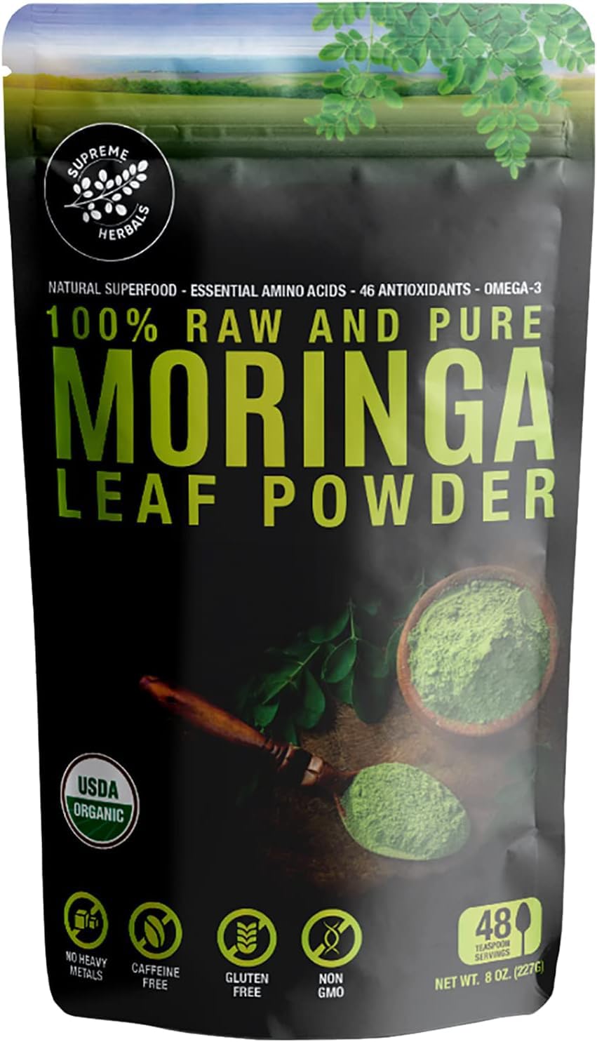 HERBALS Moringa Oleifera Powder 231g front view