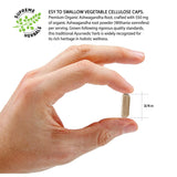 HERBALS Organic Ashwagandha capsules with packaging