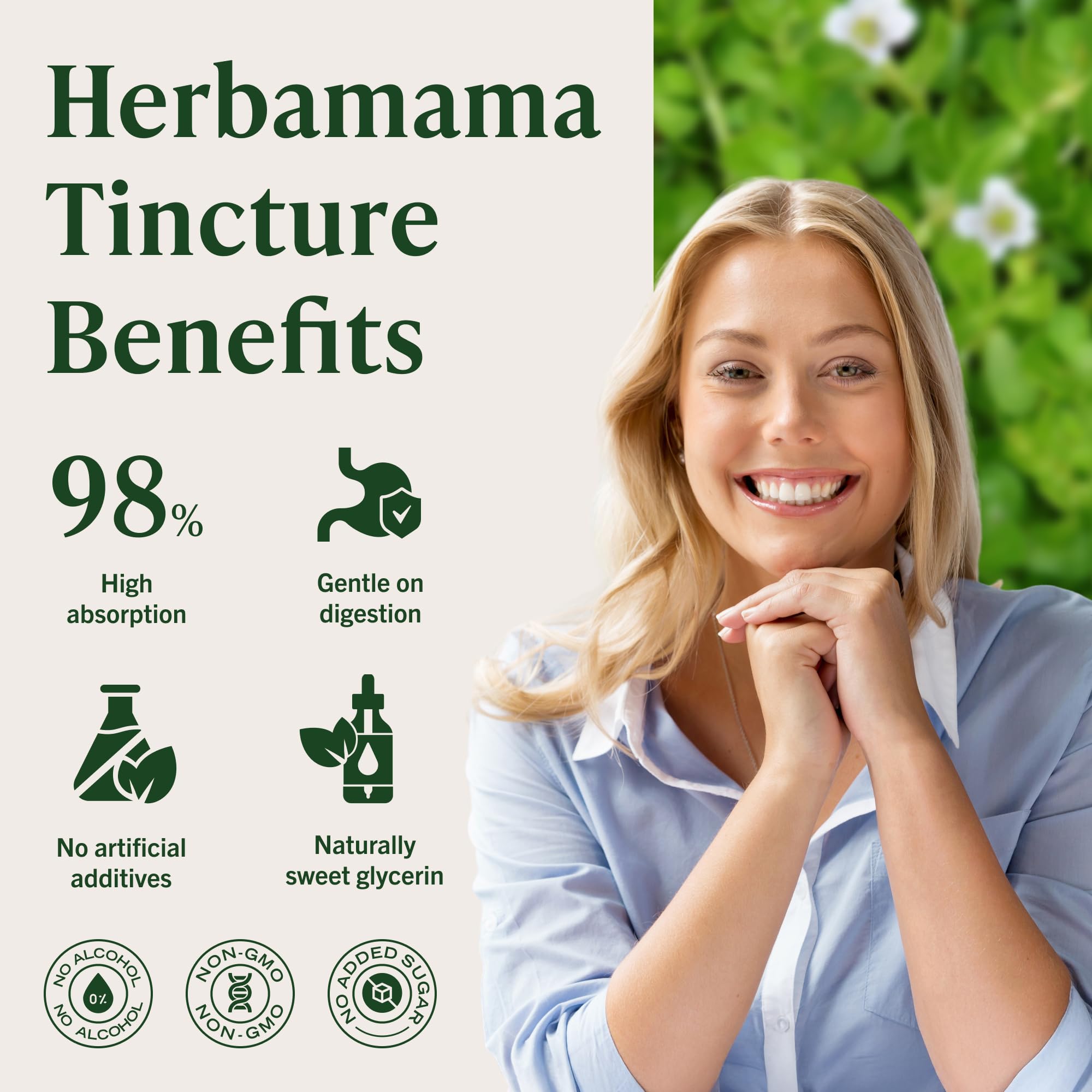 HERBAMAMA Bacopa Monnieri Liquid Tincture ingredients list
