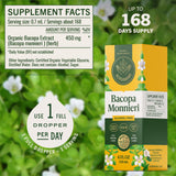HERBAMAMA Bacopa Monnieri Liquid Tincture packaging