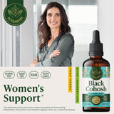 HERBAMAMA Black Cohosh Tincture dropper bulb close-up