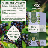 HERBAMAMA Black Elderberry Liquid Drops dropper bulb close-up