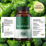 HERBAMAMA Broccoli Sprout Extract Capsules ingredients list