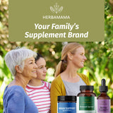 HERBAMAMA Broccoli Sprout Extract Capsules packaging details