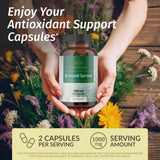 HERBAMAMA Broccoli Sprout Extract Capsules side view