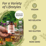 HERBAMAMA Chicory Root Capsules in a lifestyle setting