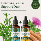 HERBAMAMA Cleavers Leaf Tincture 259g packaging details