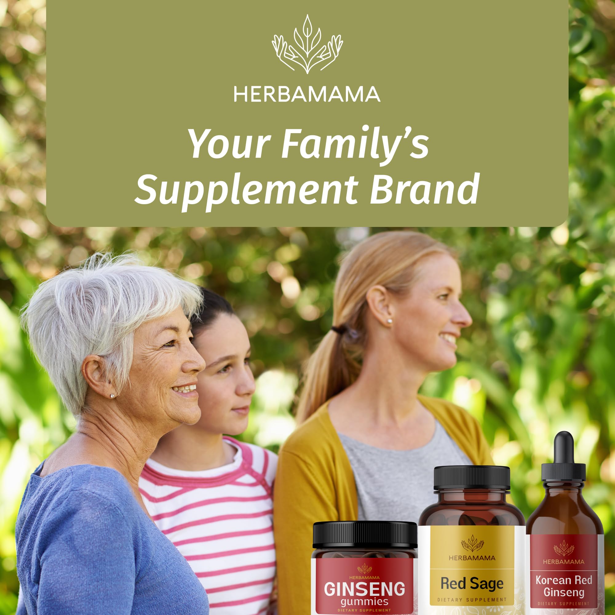 HERBAMAMA Dan Shen Red Sage Capsules packaging details