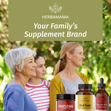 HERBAMAMA Dan Shen Red Sage Capsules packaging details