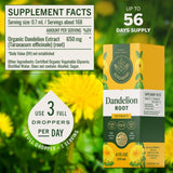 HERBAMAMA Dandelion Root Liquid Drops 250g packaging