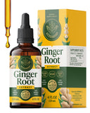 HERBAMAMA Ginger Extract Liquid Supplement bottle front view