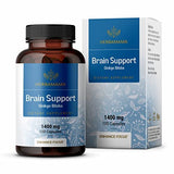HERBAMAMA Ginkgo Biloba Brain Support Capsules side view