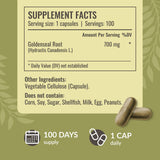 HERBAMAMA Goldenseal Root Capsules packaging