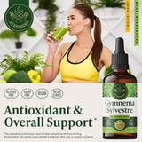 HERBAMAMA Gymnema Sylvestre Liquid Supplement bottle with dropper