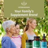 HERBAMAMA Inulin Capsules with lifestyle setting
