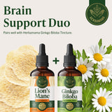 HERBAMAMA Lion's Mane Mushroom Drops packaging