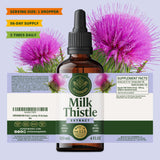 HERBAMAMA Milk Thistle Supplement 600mg in use with juice