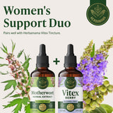 HERBAMAMA Motherwort Tincture dropper usage