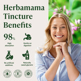 HERBAMAMA Motherwort Tincture side view