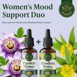 HERBAMAMA Passion Flower Tincture with herbal supplements