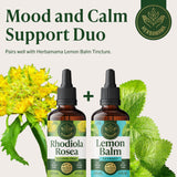 HERBAMAMA Rhodiola Rosea Tincture 113g on a wooden table
