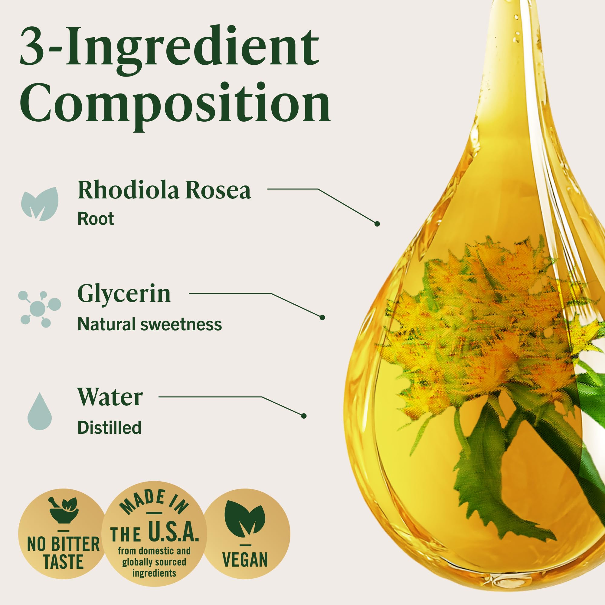 HERBAMAMA Rhodiola Rosea Tincture 113g packaging