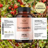 HERBAMAMA Sarsaparilla Capsules packaging details