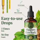 HERBAMAMA Slippery Elm Tincture 113g ingredients list