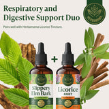 HERBAMAMA Slippery Elm Tincture 113g packaging