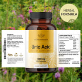 HERBAMAMA Uric Acid Support Capsules in a lifestyle setting