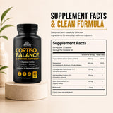 HerbaMe Ashwagandha supplement with a plant background