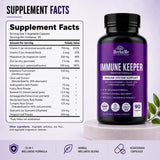 HerbaMe Daily Wellness & daily wellness Support Supplement bottle back view