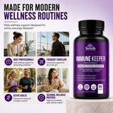 HerbaMe Daily Wellness & daily wellness Support Supplement bottle side view
