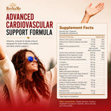 HerbaMe Heart Vitality supplement packaging details