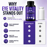 HerbaMe Lutein Eye Support Capsules with ingredients list on the packaging