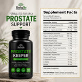 HerbaMe Saw Palmetto Supplement with a measuring spoon