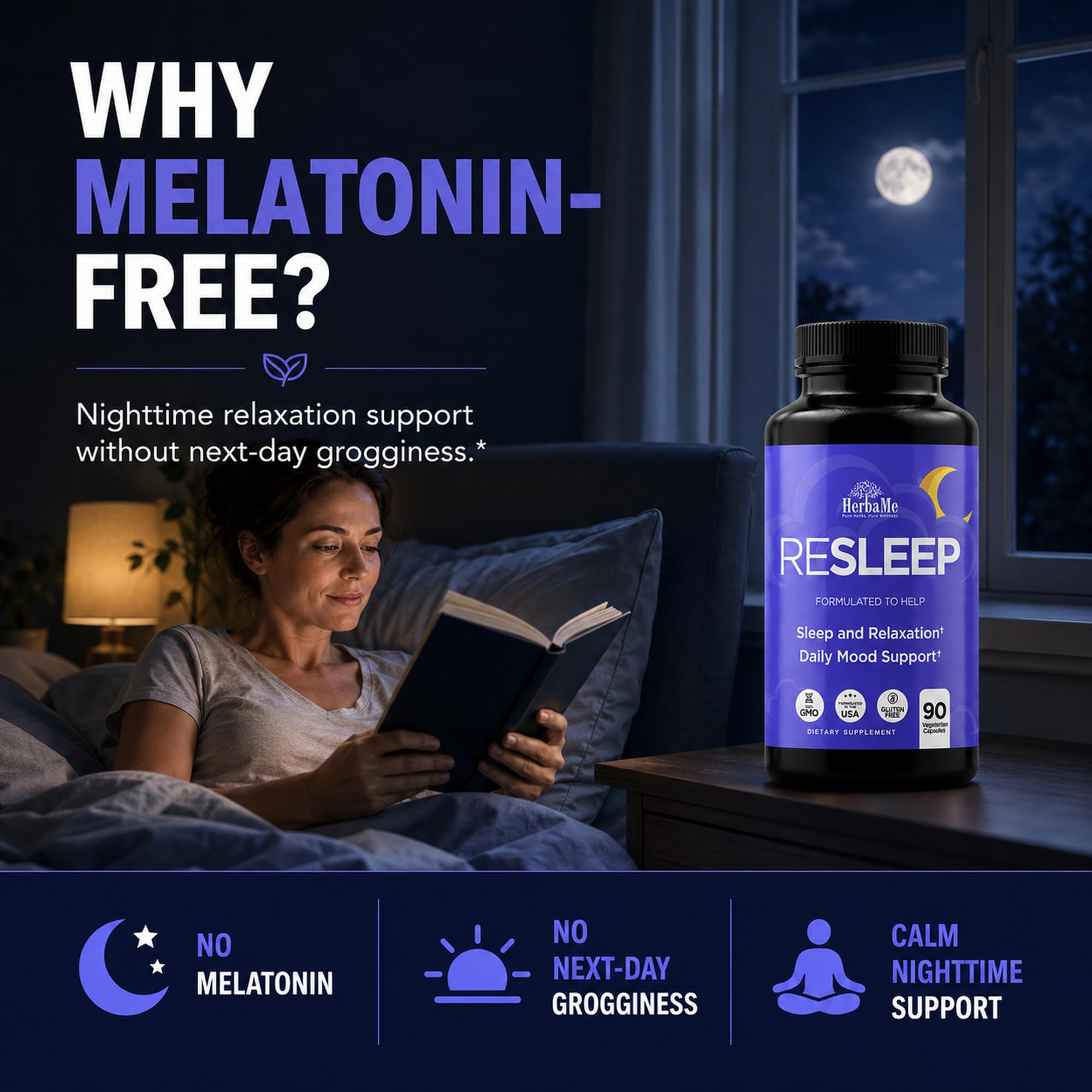 HerbaMe Sleep Aid ingredients list
