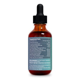 HERBANA MANUFACTURING Milk Thistle Liver Support Liquid Supplement back view